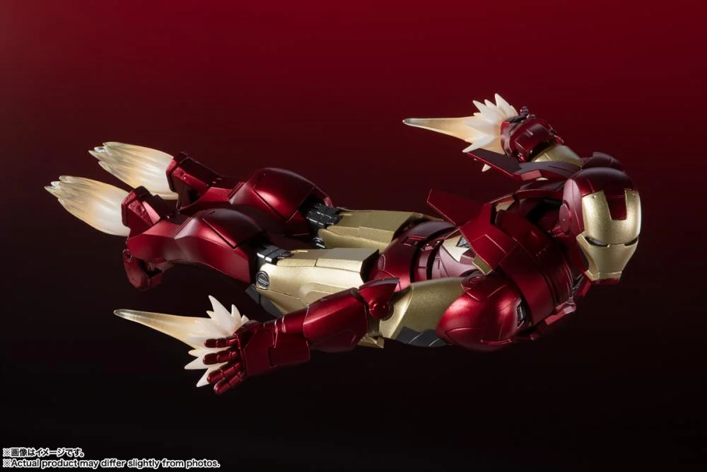 The Infinity Saga S.H.Figuarts Iron Man Mark 6 Action Figure - Image 4