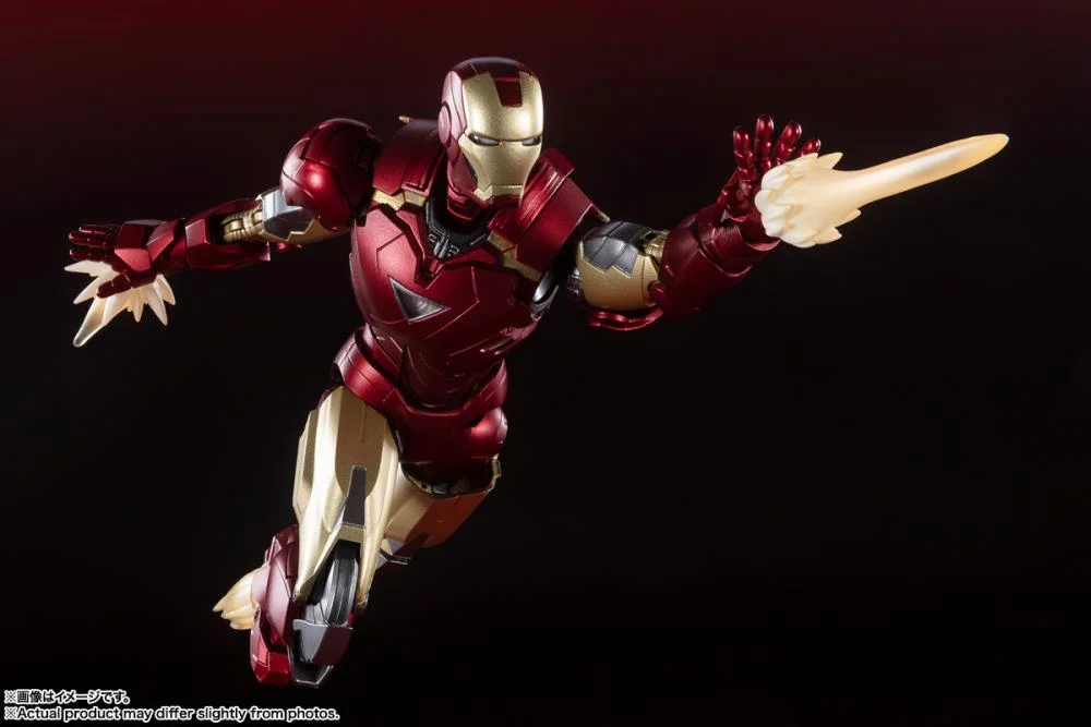 The Infinity Saga S.H.Figuarts Iron Man Mark 6 Action Figure - Image 5