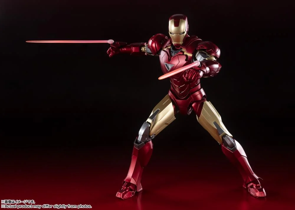 The Infinity Saga S.H.Figuarts Iron Man Mark 6 Action Figure - Image 6