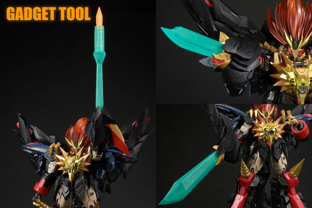 The King of Braves GaoGaiGar Amakuni Kizin Super Genesic GaoGaiGar Action Figure - Image 16