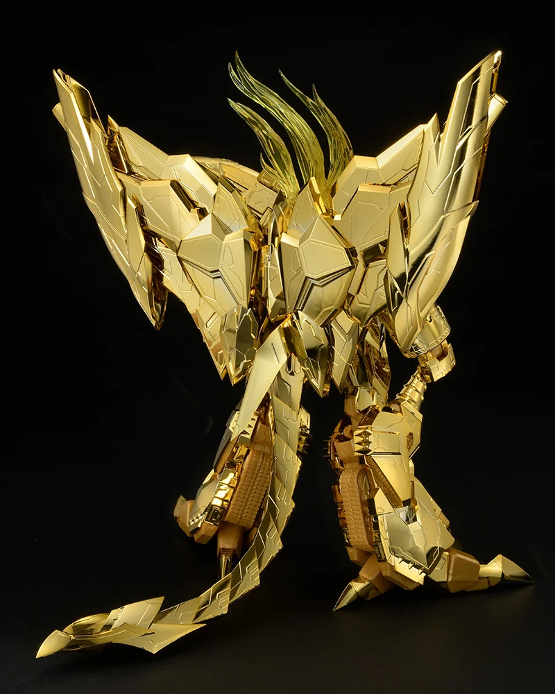 The King of Braves GaoGaiGar Final AmakuniTech Genesic GaoGaiGar (Golden God of Destruction Ver.) Model Kit - Image 8