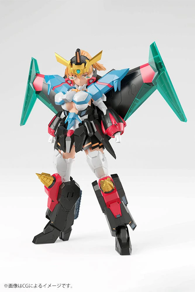 The King of Braves GaoGaiGar Final Cross Frame Girl Gaofighgar Model Kit - Image 2