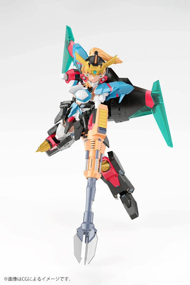 The King of Braves GaoGaiGar Final Cross Frame Girl Gaofighgar Model Kit - Image 21
