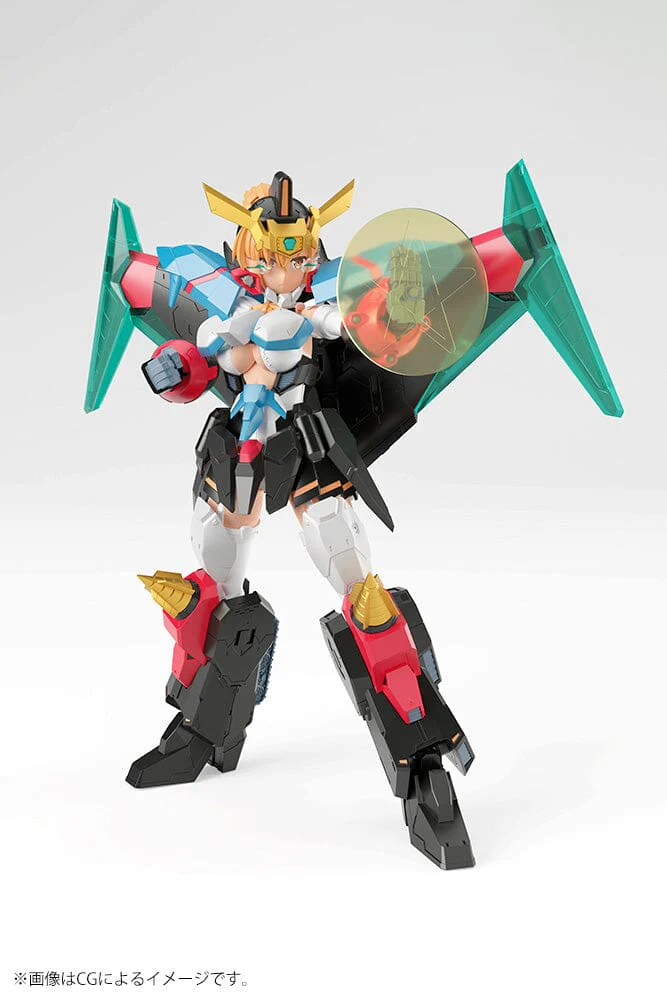 The King of Braves GaoGaiGar Final Cross Frame Girl Gaofighgar Model Kit - Image 29