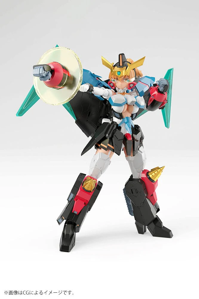 The King of Braves GaoGaiGar Final Cross Frame Girl Gaofighgar Model Kit - Image 35