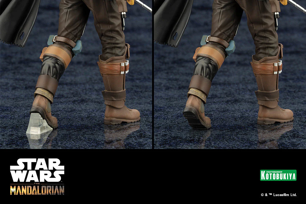 The Mandalorian ArtFX+ The Mandalorian & Grogu with Beskar Staff Statue - Image 12