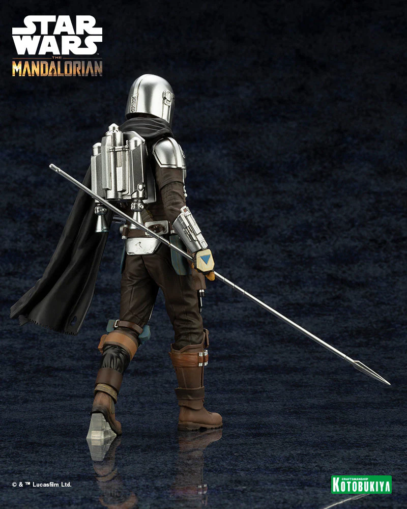 The Mandalorian ArtFX+ The Mandalorian & Grogu with Beskar Staff Statue - Image 7