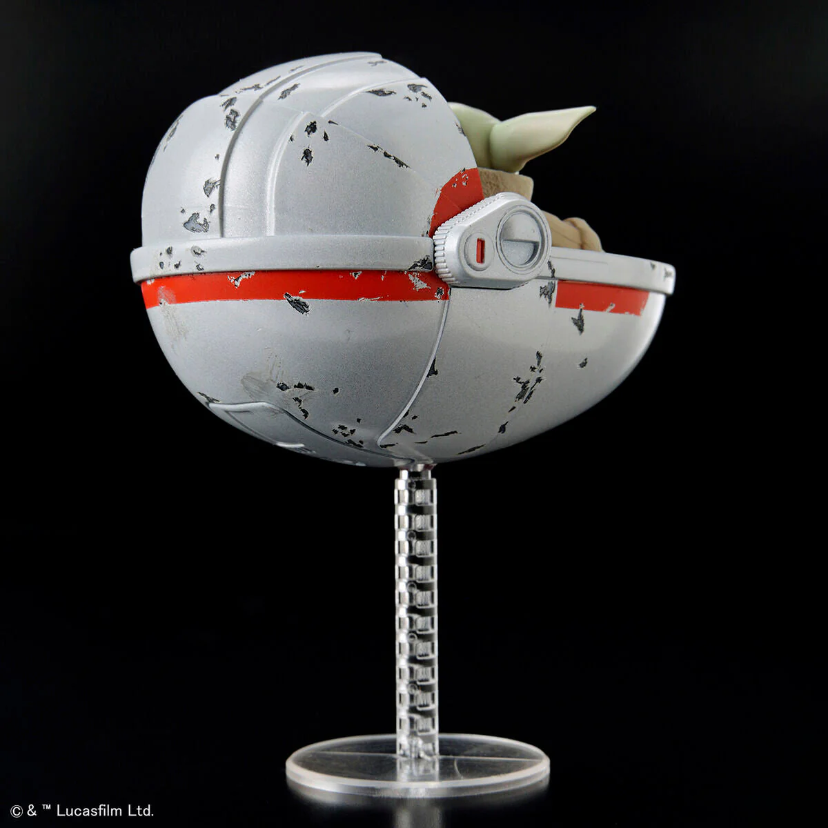 The Mandalorian Grogu 1/4 & 1/12 Scale Model Kit Set - Image 13