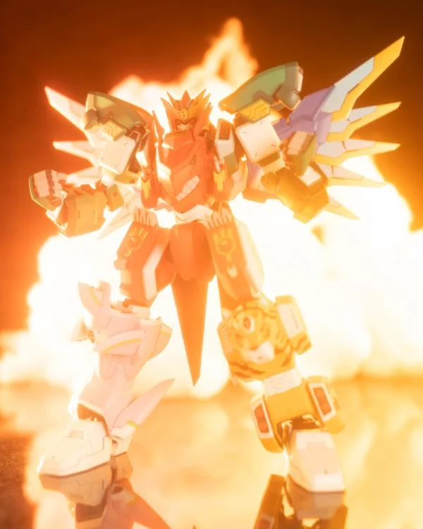 The Red Ranger Becomes an Adventurer in Another World Maximum Kizuna Kaiser Model Kit - Image 12