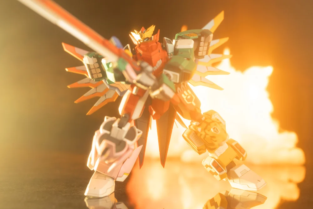 The Red Ranger Becomes an Adventurer in Another World Maximum Kizuna Kaiser Model Kit - Image 13