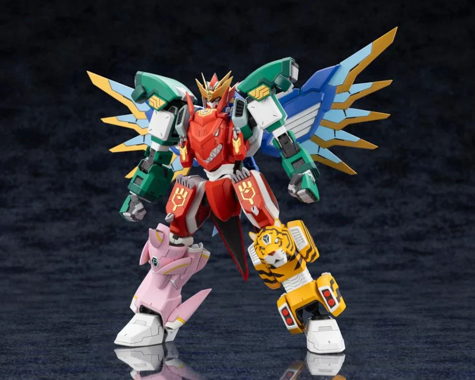 The Red Ranger Becomes an Adventurer in Another World Maximum Kizuna Kaiser Model Kit - Image 2