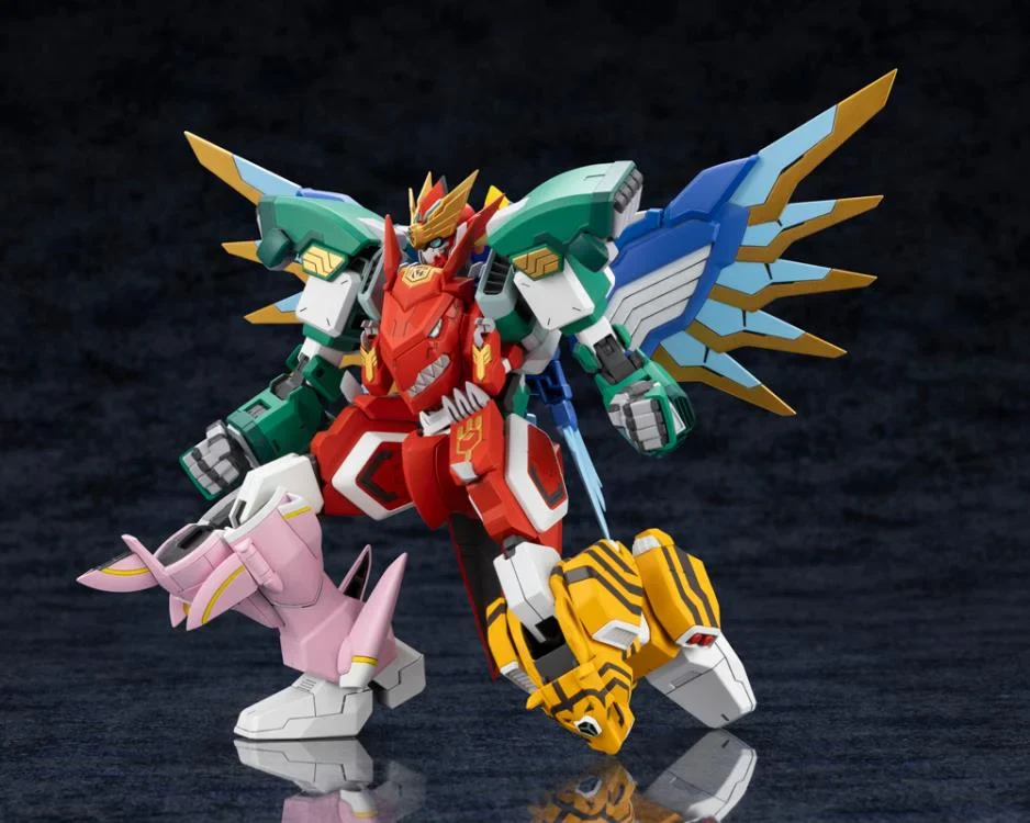 The Red Ranger Becomes an Adventurer in Another World Maximum Kizuna Kaiser Model Kit - Image 7