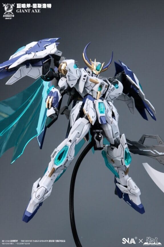 The Round Table Knights SC-005 Giant Axe Lancelot 1/144 Scale Model Kit - Image 10