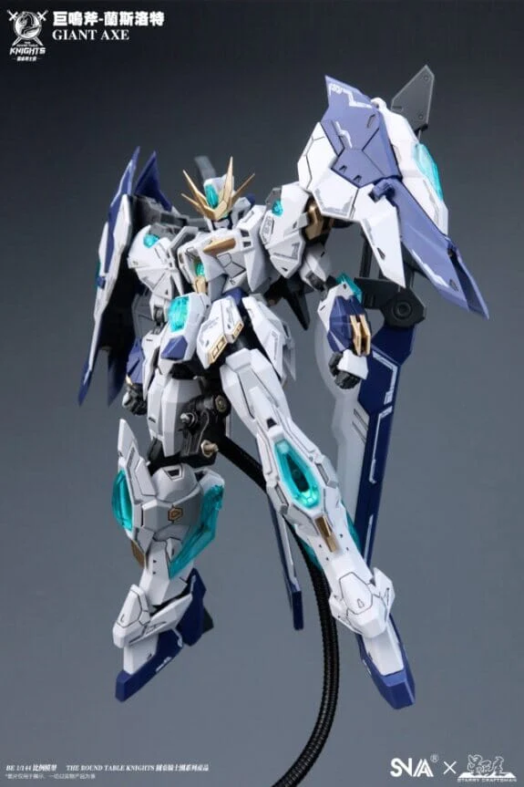 The Round Table Knights SC-005 Giant Axe Lancelot 1/144 Scale Model Kit - Image 14