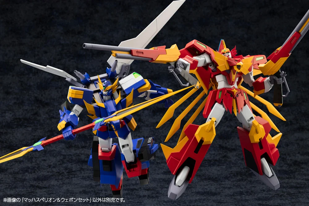 The Saint of Braves Baan Gaan Mach Superion with Weapon Set Model Kit - Image 12