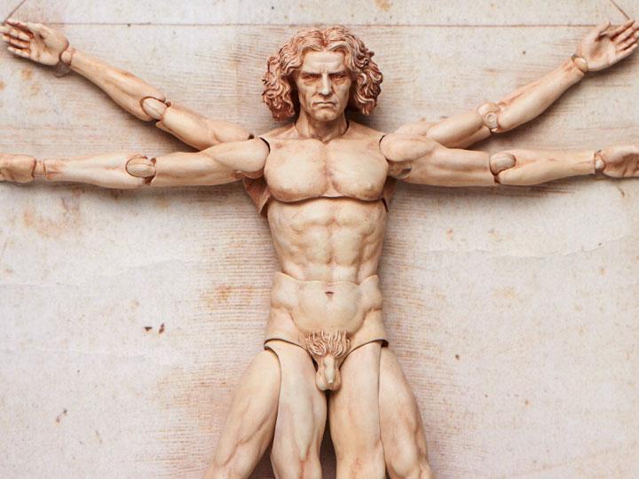 The Table Museum figma SP-075 Vitruvian Man - Image 2
