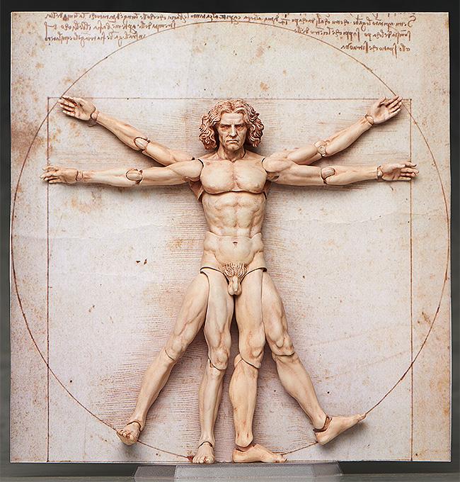 The Table Museum figma SP-075 Vitruvian Man - Image 3