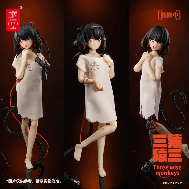 Three Wise Monkeys 01 See No Evil 1/12 Scale Action Figure - Image 8