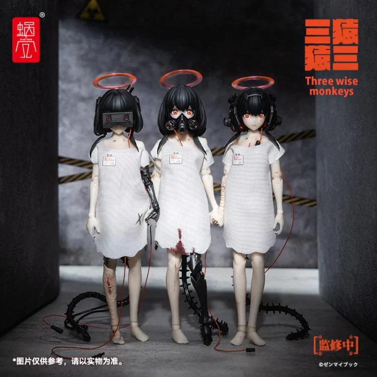 Three Wise Monkeys 01 See No Evil 1/12 Scale Action Figure - Image 9