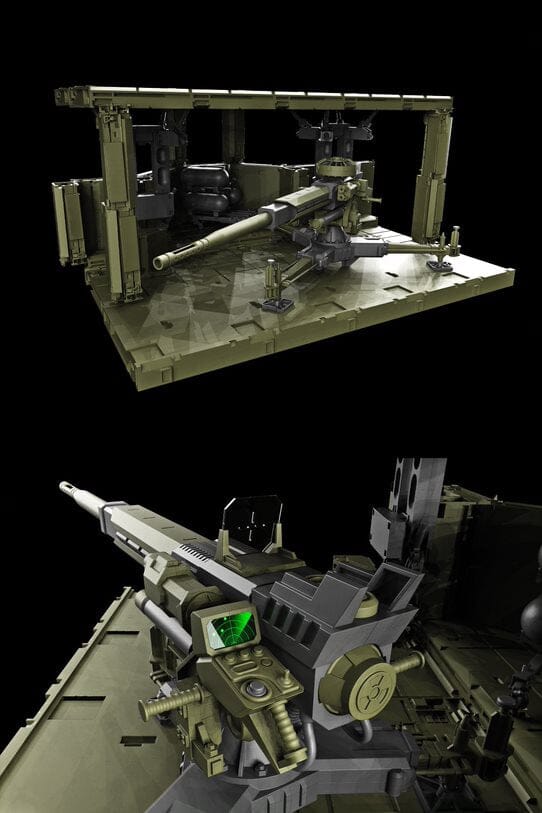 Thunder Toys TLP-01 Military Court Series Giant Sniper Cannon Model Kit - Image 4