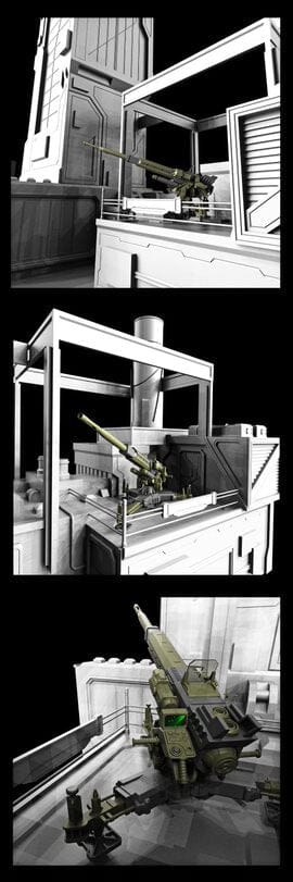 Thunder Toys TLP-01 Military Court Series Giant Sniper Cannon Model Kit - Image 7