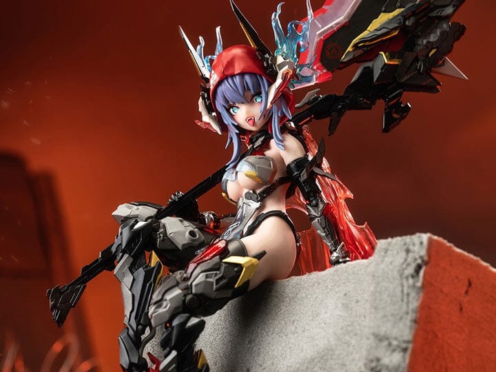 Thunderbolt Squad Barbera Red Mecha Girl (Nuclear Gold Reconstruction) 1/9 Scale Action Figure