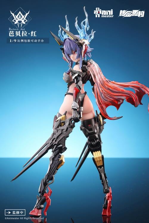 Thunderbolt Squad Barbera Red Mecha Girl (Nuclear Gold Reconstruction) 1/9 Scale Action Figure - Image 11