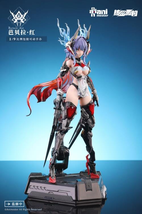 Thunderbolt Squad Barbera Red Mecha Girl (Nuclear Gold Reconstruction) 1/9 Scale Action Figure - Image 13