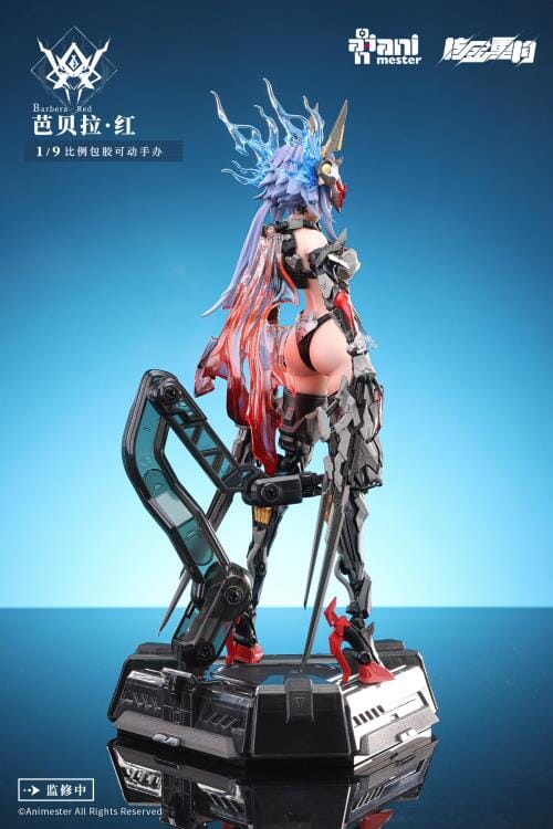 Thunderbolt Squad Barbera Red Mecha Girl (Nuclear Gold Reconstruction) 1/9 Scale Action Figure - Image 14