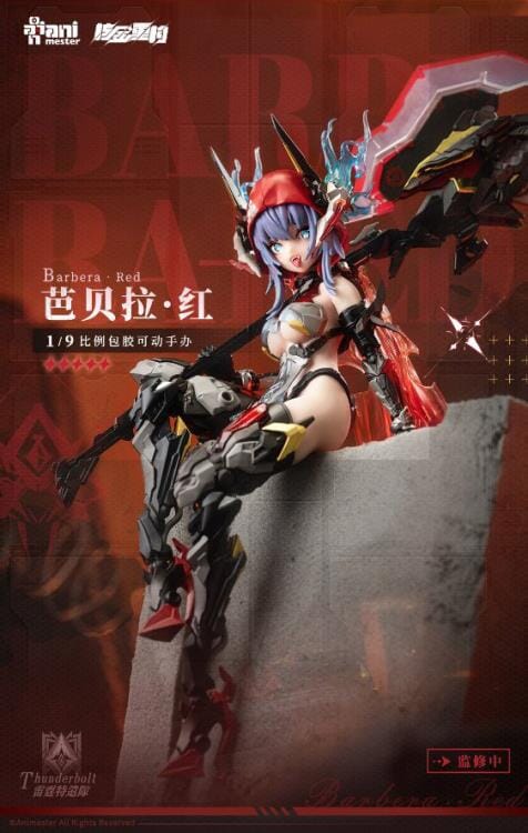 Thunderbolt Squad Barbera Red Mecha Girl (Nuclear Gold Reconstruction) 1/9 Scale Action Figure - Image 15