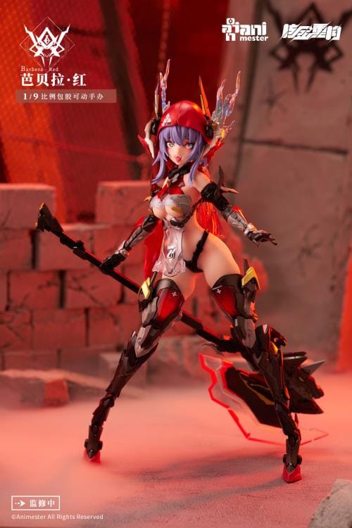 Thunderbolt Squad Barbera Red Mecha Girl (Nuclear Gold Reconstruction) 1/9 Scale Action Figure - Image 3