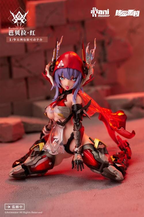 Thunderbolt Squad Barbera Red Mecha Girl (Nuclear Gold Reconstruction) 1/9 Scale Action Figure - Image 5