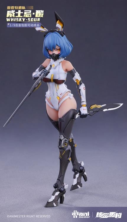 Thunderbolt Squad Whisky Sour Mecha Girl (Nuclear Gold Reconstruction) 1/9 Scale Figure - Image 10
