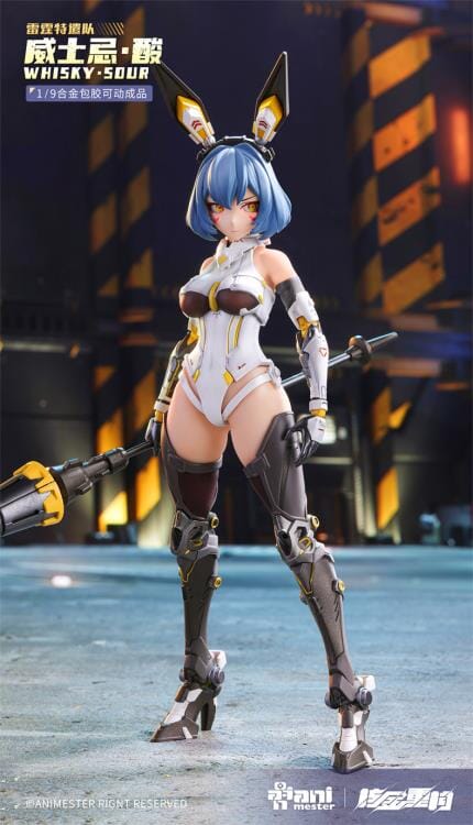 Thunderbolt Squad Whisky Sour Mecha Girl (Nuclear Gold Reconstruction) 1/9 Scale Figure - Image 2