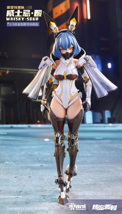 Thunderbolt Squad Whisky Sour Mecha Girl (Nuclear Gold Reconstruction) 1/9 Scale Figure - Image 7