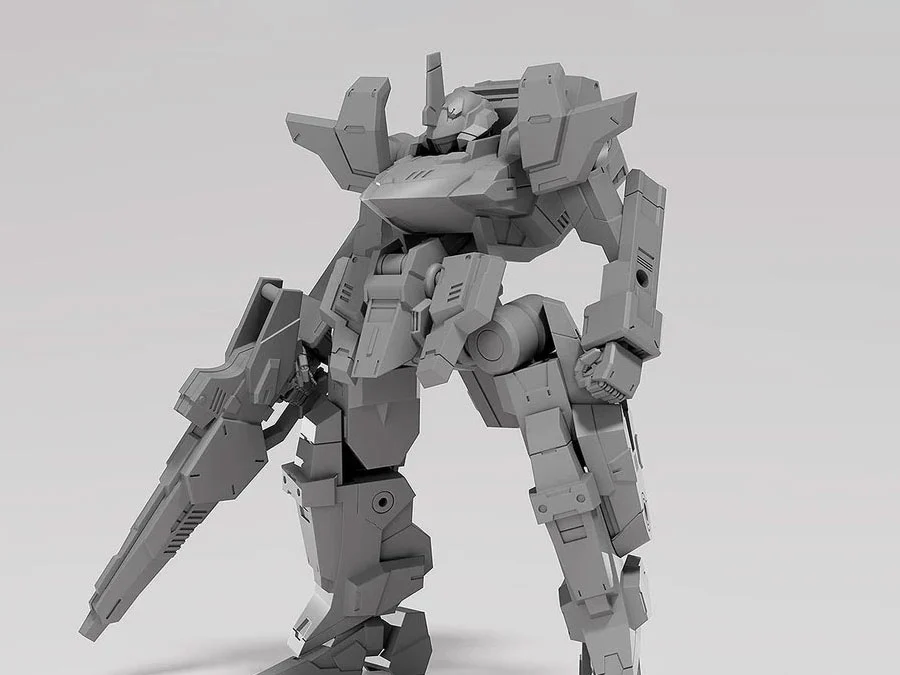 Titanomachia Moderoid SIDE CC Legatoedge (Gray Primer-Like Ver.) Model Kit