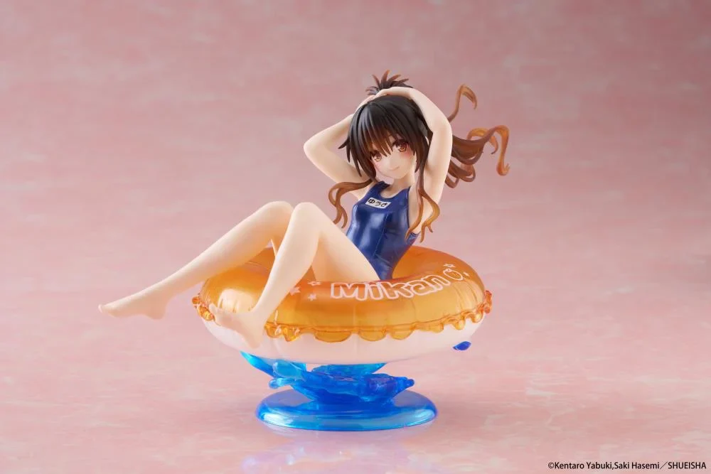 To Love-Ru Darkness Aqua Float Girls Mikan Yuki Figure - Image 5