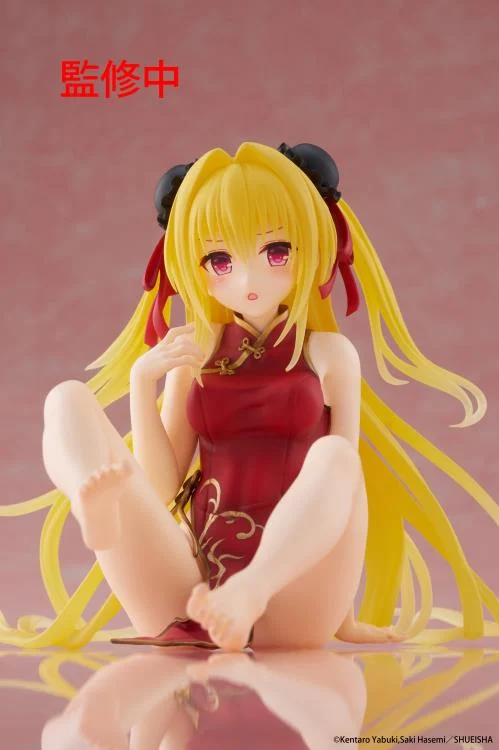 To Love-Ru Darkness Desktop Cute Golden Darkness (Chinese Dress Ver.) Figure - Image 12