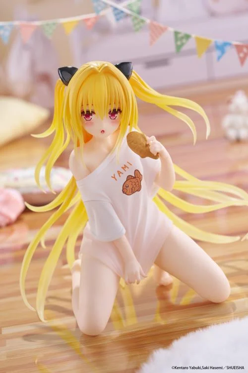To Love-Ru Darkness Desktop Cute Golden Darkness (Roomwear Ver.) Figure - Image 4