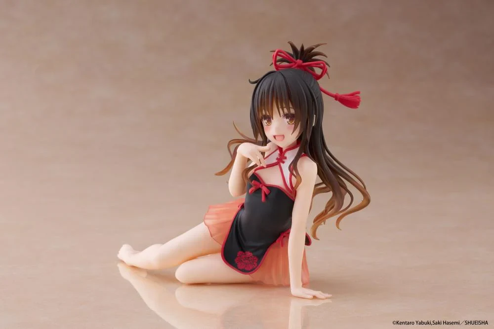 To Love-Ru Darkness Desktop Cute Mikan Yuki (Chinese Dress Ver.) Figure - Image 6