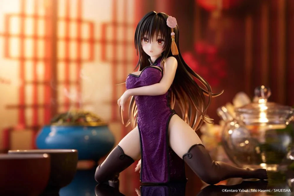 To Love-Ru Darkness Desktop Cute Yui Kotegawa (Chinese Dress Ver.) Figure - Image 4