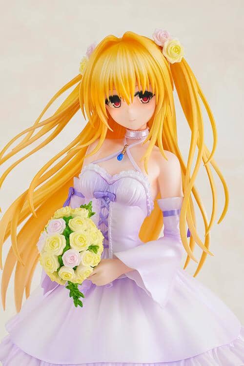To Love-Ru Darkness KD Colle Golden Darkness (Wedding Dress Ver.) 1/7 Scale Figure - Image 12