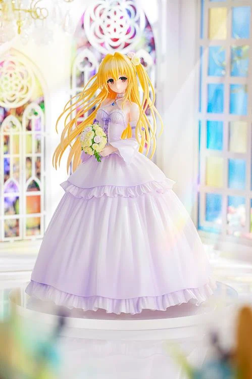 To Love-Ru Darkness KD Colle Golden Darkness (Wedding Dress Ver.) 1/7 Scale Figure - Image 2