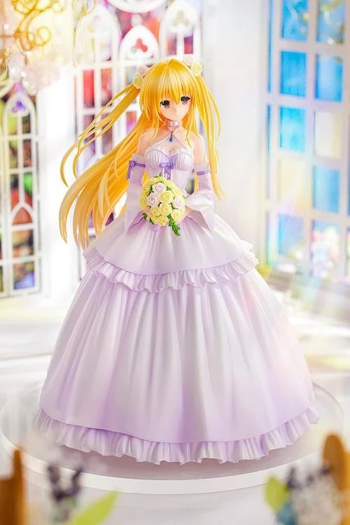 To Love-Ru Darkness KD Colle Golden Darkness (Wedding Dress Ver.) 1/7 Scale Figure - Image 3