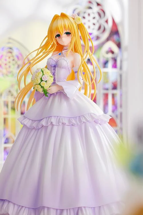 To Love-Ru Darkness KD Colle Golden Darkness (Wedding Dress Ver.) 1/7 Scale Figure - Image 4
