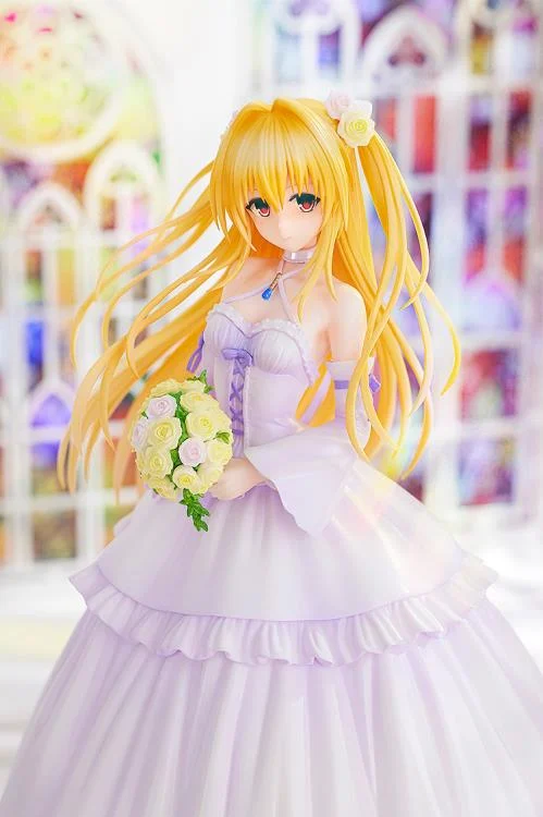 To Love-Ru Darkness KD Colle Golden Darkness (Wedding Dress Ver.) 1/7 Scale Figure - Image 5