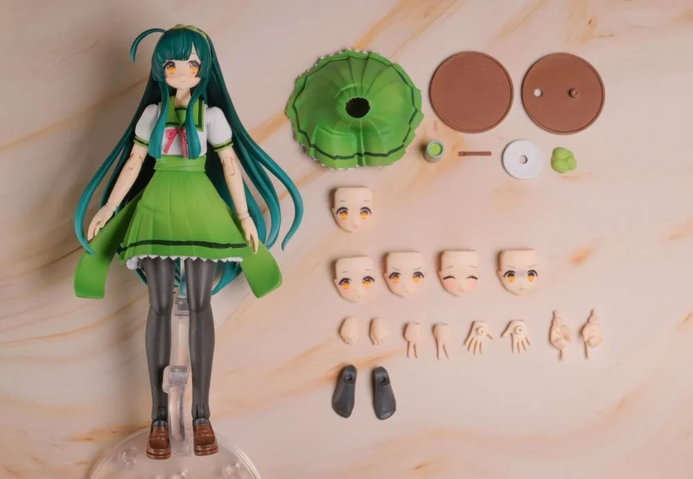 Tohoku Zunko Project Plafia Tohoku Zunko Project 1/12 Scale Model Kit - Image 10