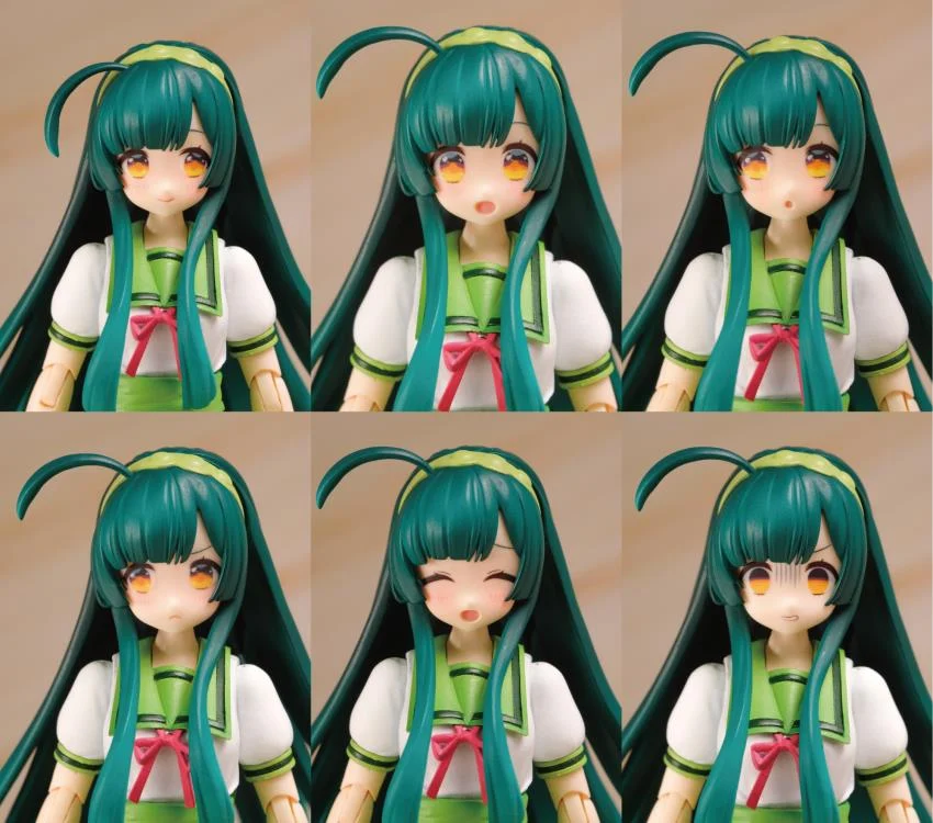 Tohoku Zunko Project Plafia Tohoku Zunko Project 1/12 Scale Model Kit - Image 13