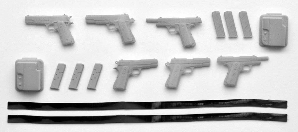 TomyTec Little Armory 1/12 LA015 M1911A1& Commander Type - Image 2