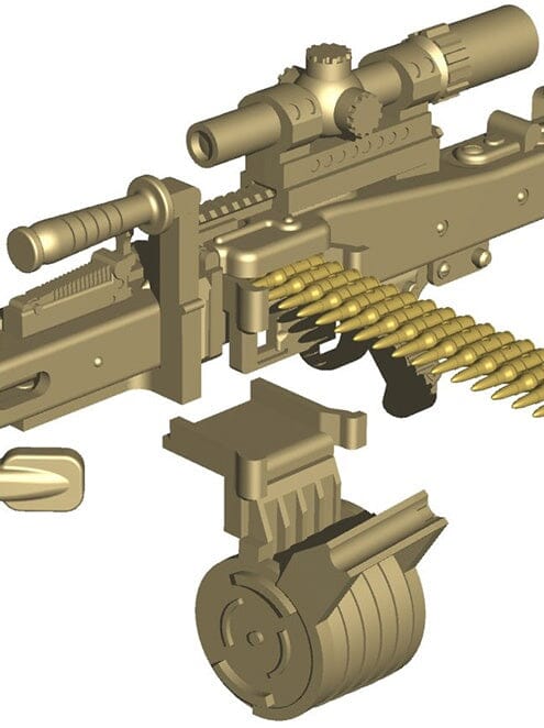 TomyTec Little Armory 1/12 LA064 MG3 KWS Type - Image 11